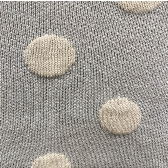 BCB Generation Baby Blue & White Pocket Dot Cardigan Sweater Size XXS - Picture 4 of 5